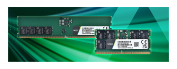 DDR5-Speichermodule mit bleifreien Widerstandsdesign